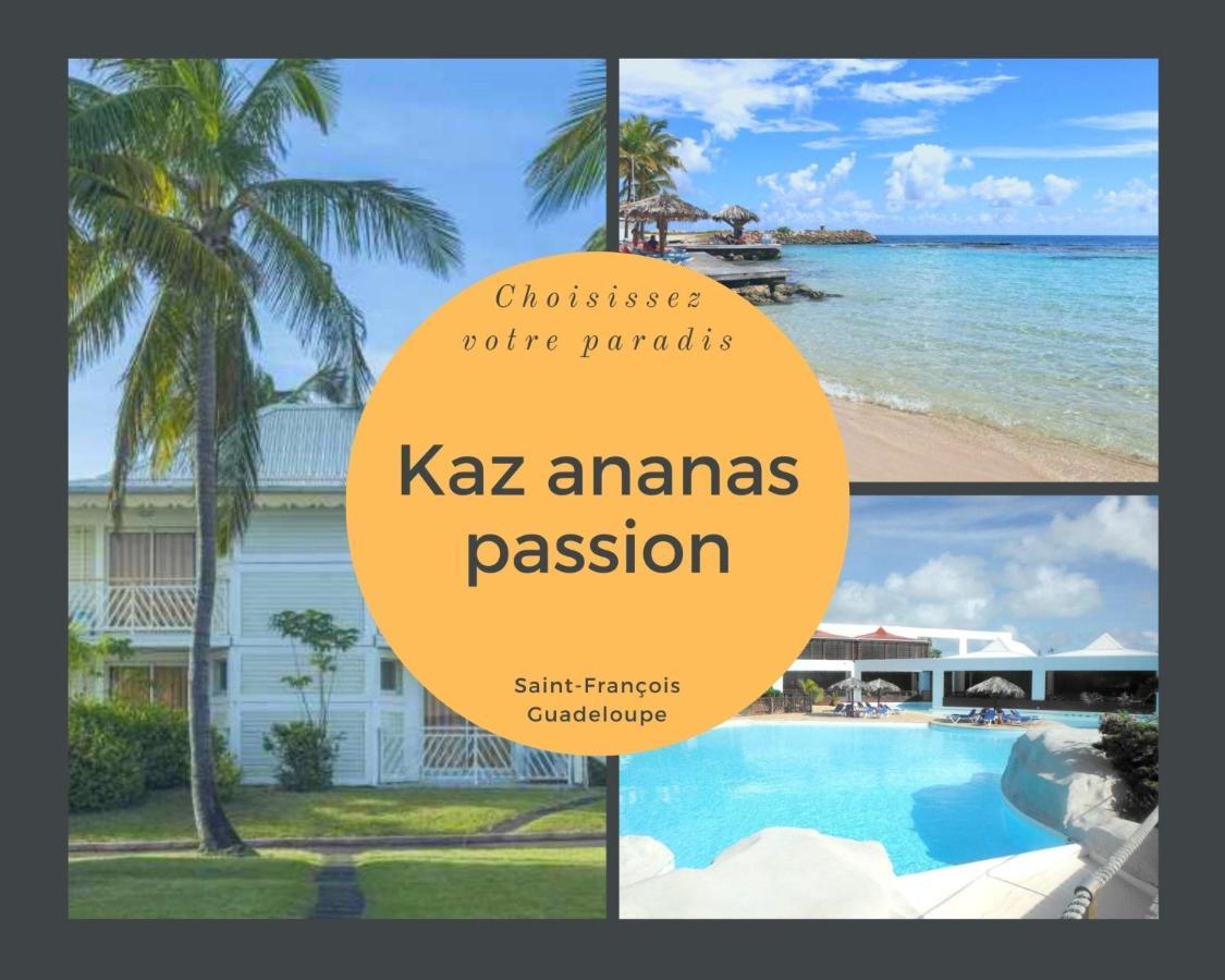 Ferienwohnung F3 _ Kaz Ananas Passion Au Manganao Saint-Francois  Exterior foto