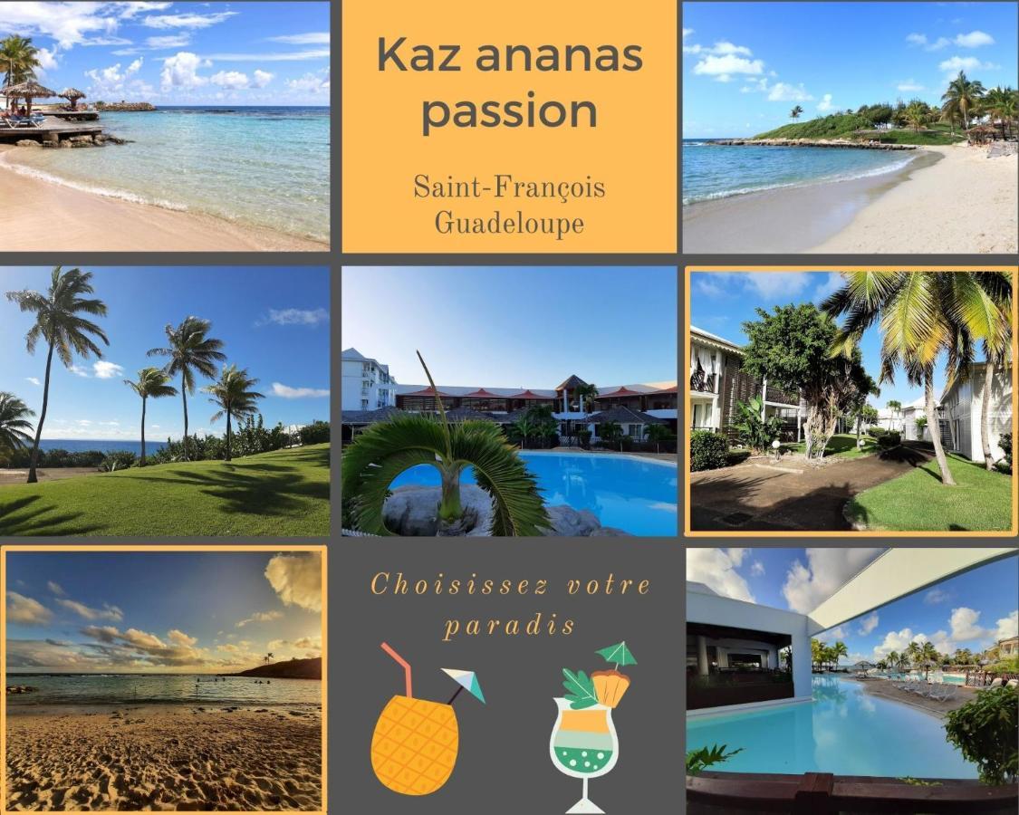 Ferienwohnung F3 _ Kaz Ananas Passion Au Manganao Saint-Francois  Exterior foto